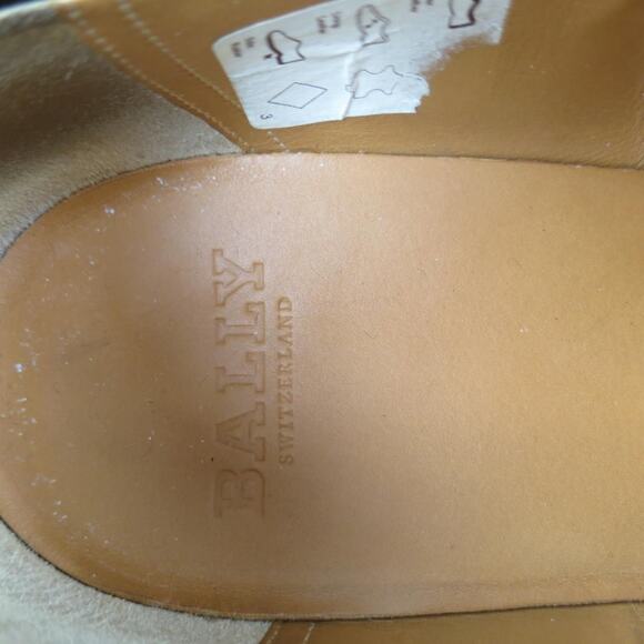 BALLY Size 7.5 Black Leather Penny Loafers main image 5
